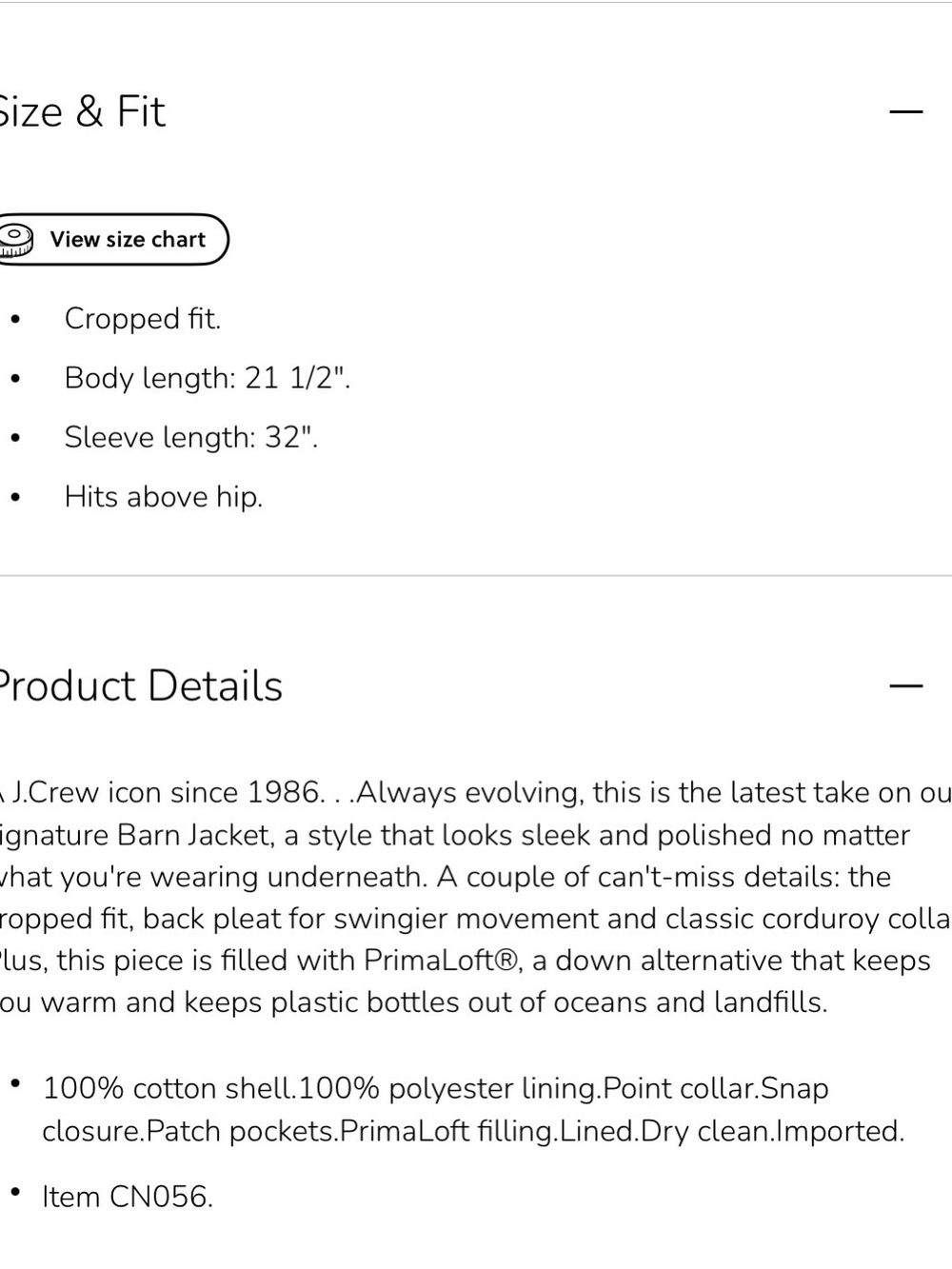 J. Crew Cropped Barn Jacket - Picture 10 of 10